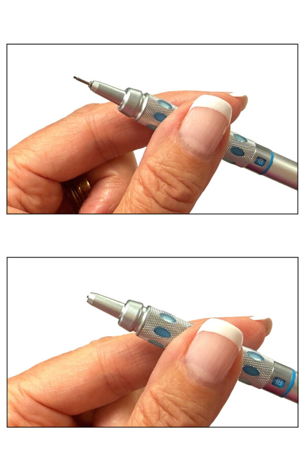 Pentel GraphGear 1000 retractable tip