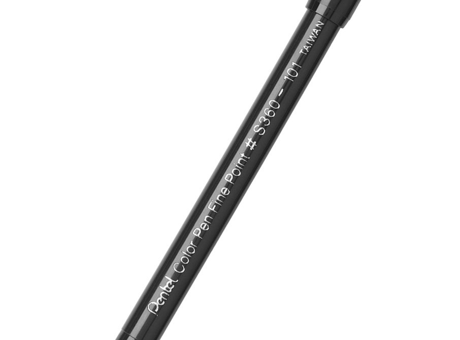 S360 Colour Pen fra Pentel til tegning, illustration og skitser