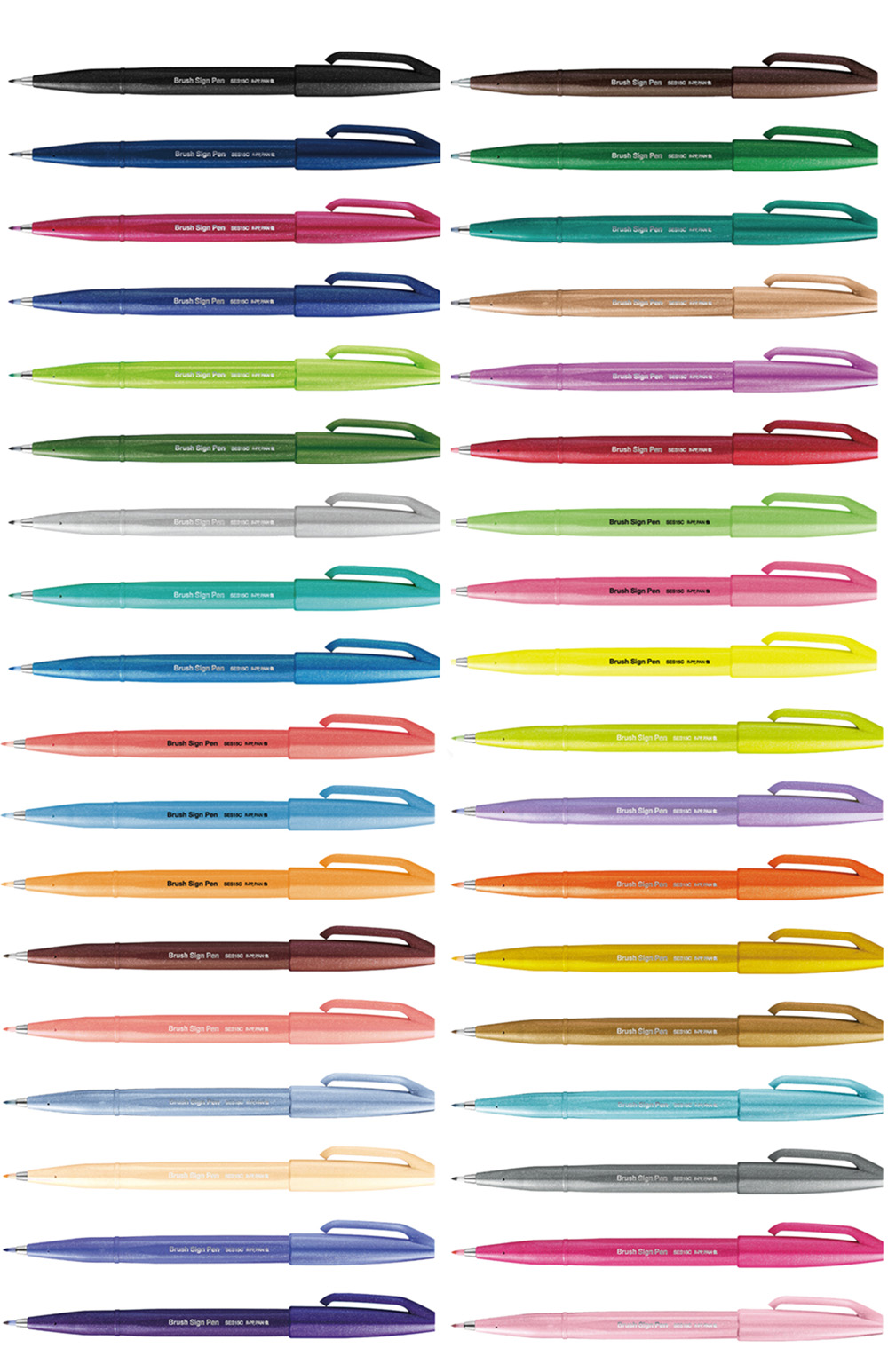 Pentel Brush Sign Pen SES15C