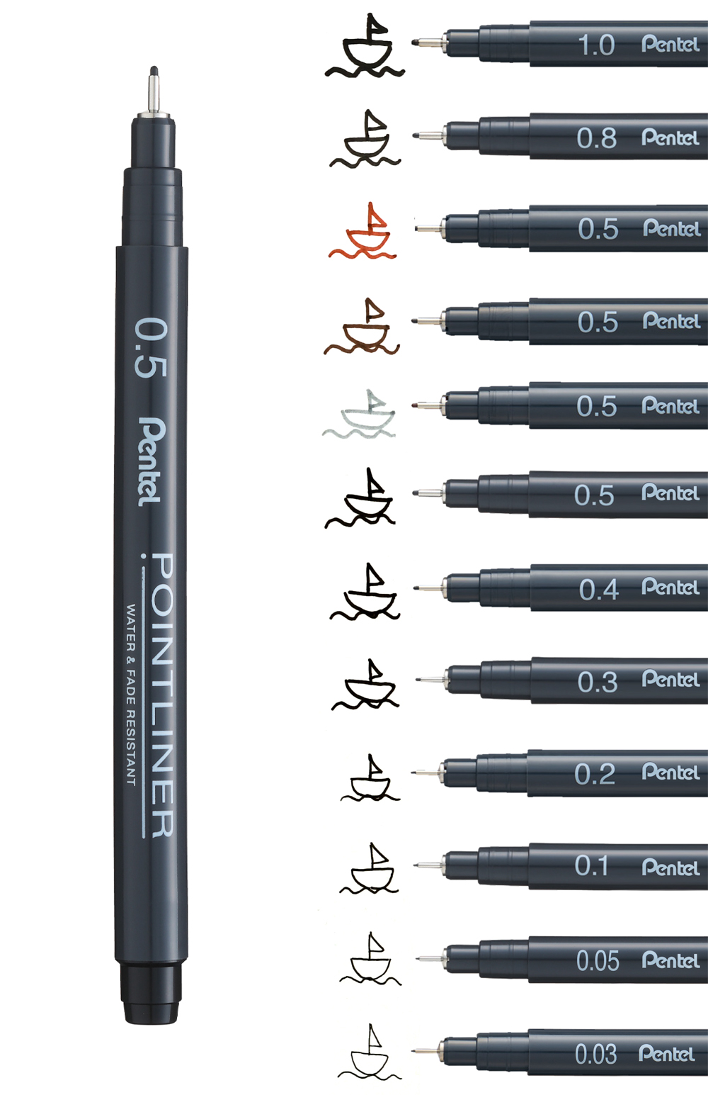 Pentel Pointliner S20P