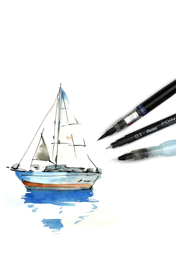 Aquash water brush pen XFRH