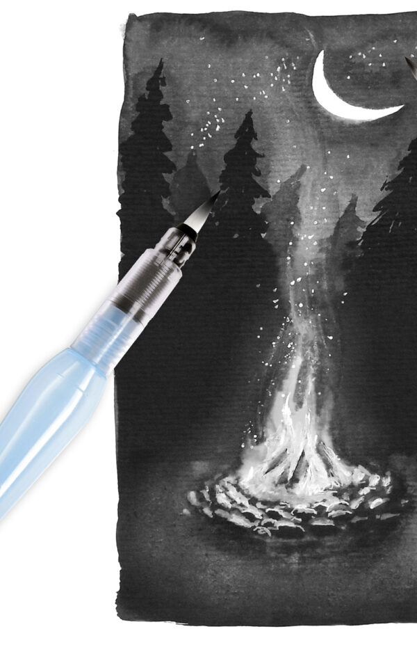 Aquash water brush pen XFRH
