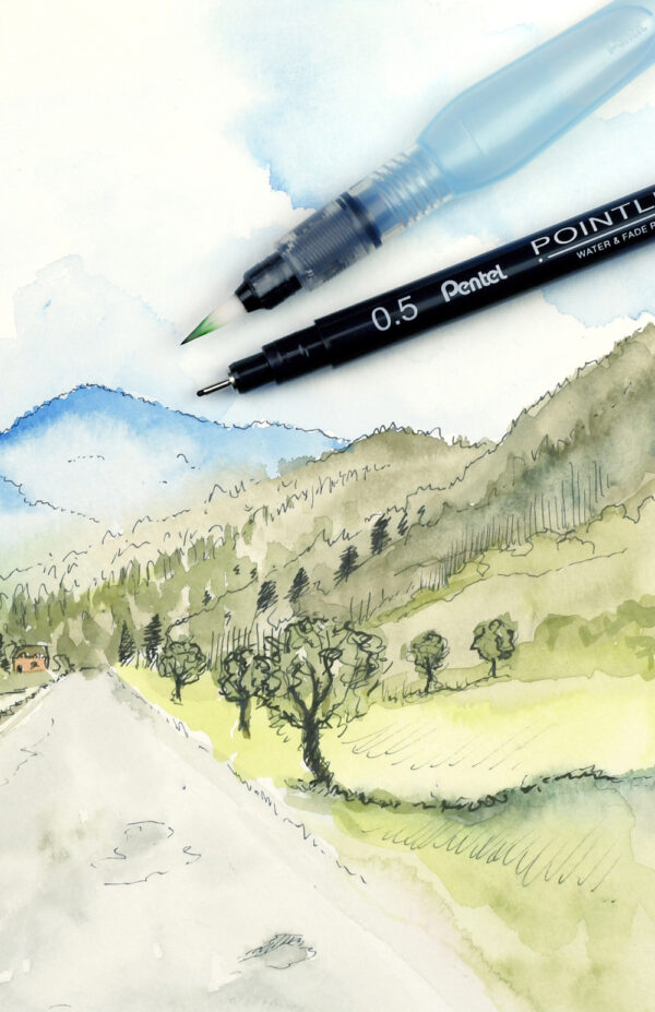 Aquash water brush pen XFRH