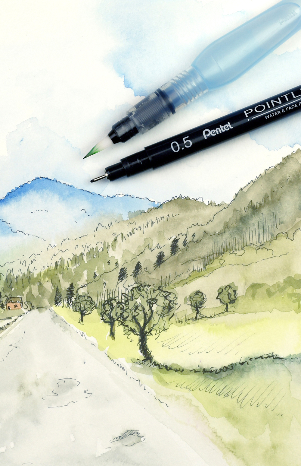 XRFH styled 07 Aquash water brush pen XFRH
