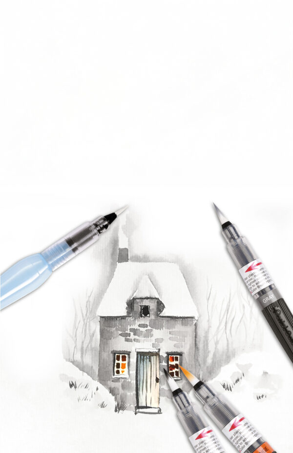 Aquash water brush pen XFRH