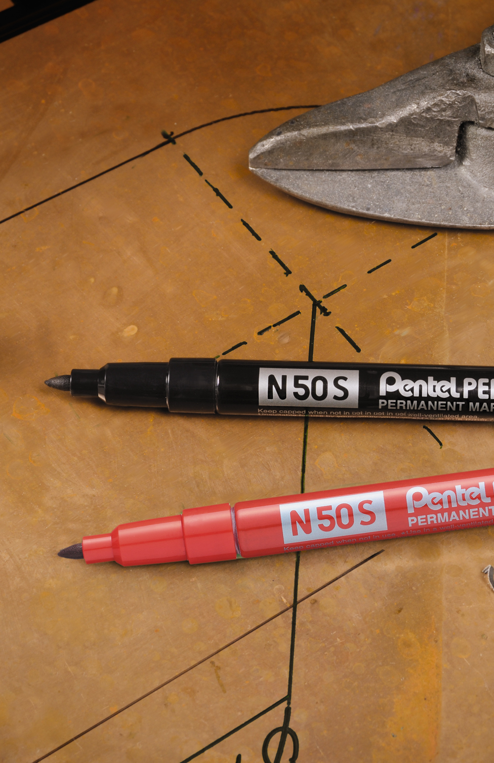 Pentel permanent marker N50S