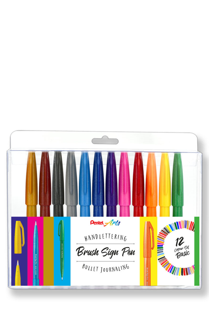 Pentel Brush Sign Pen - SES15