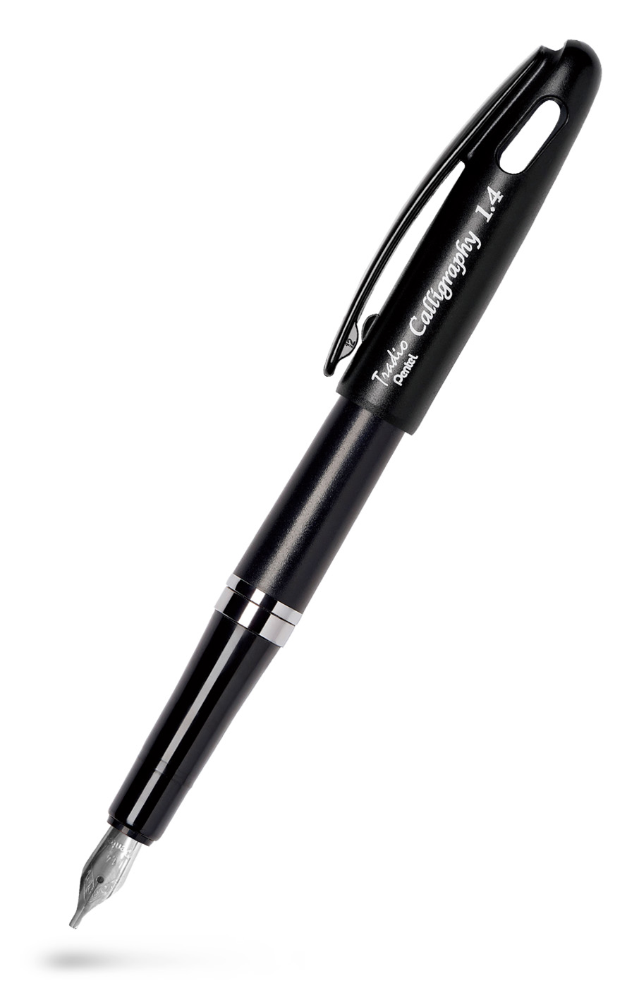TRC1-14A Pentel Tradio Calligraphy er en moderne udgave af den klassiske fyldepen med metalspids - TRC1