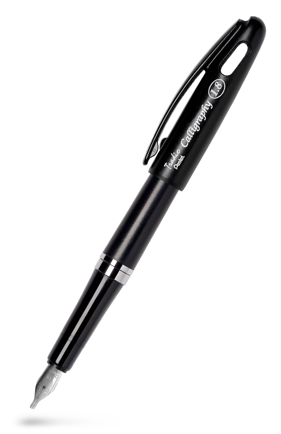 TRC1-18A Pentel Tradio Calligraphy er en moderne udgave af den klassiske fyldepen med metalspids - TRC1