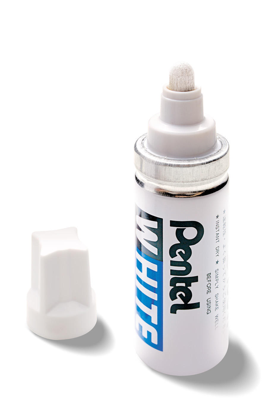 X100-W Pentel WHITE er maling i en marker - X100