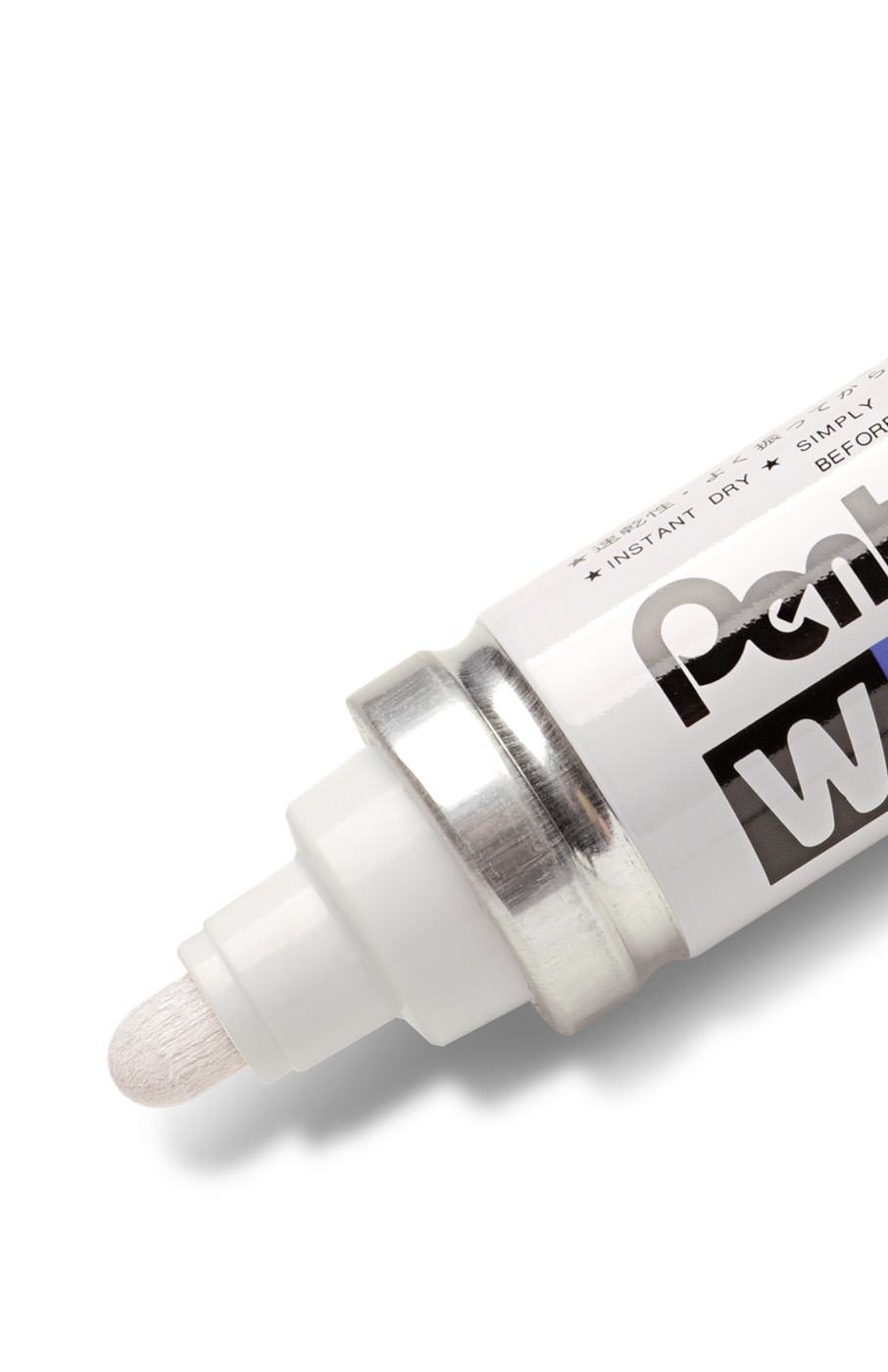 X100-W Pentel WHITE er maling i en marker - X100