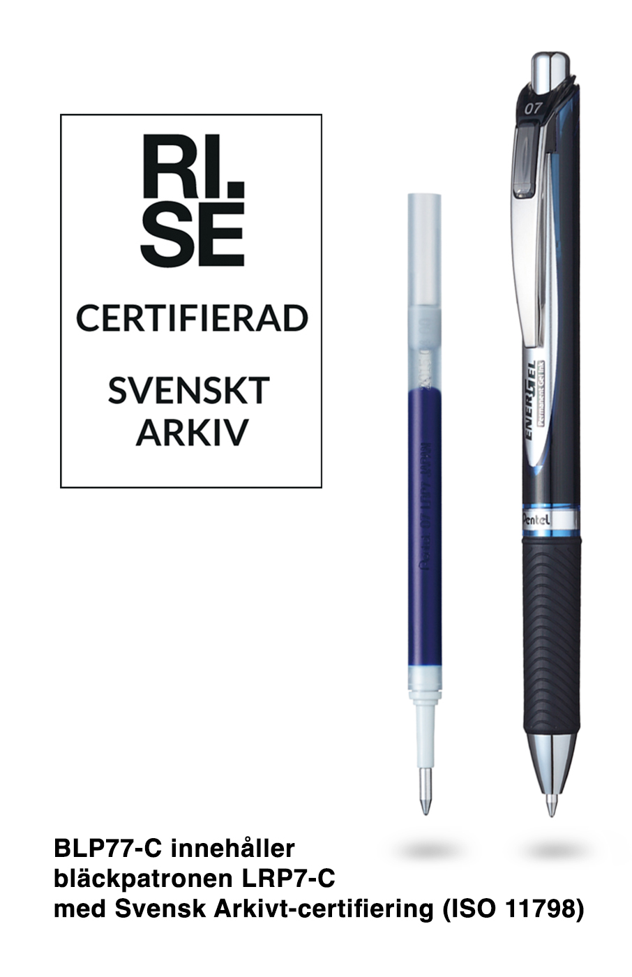 BLP77-C LRP7-C svenskt arkiv Svenskt Arkiv-certifierad produkt