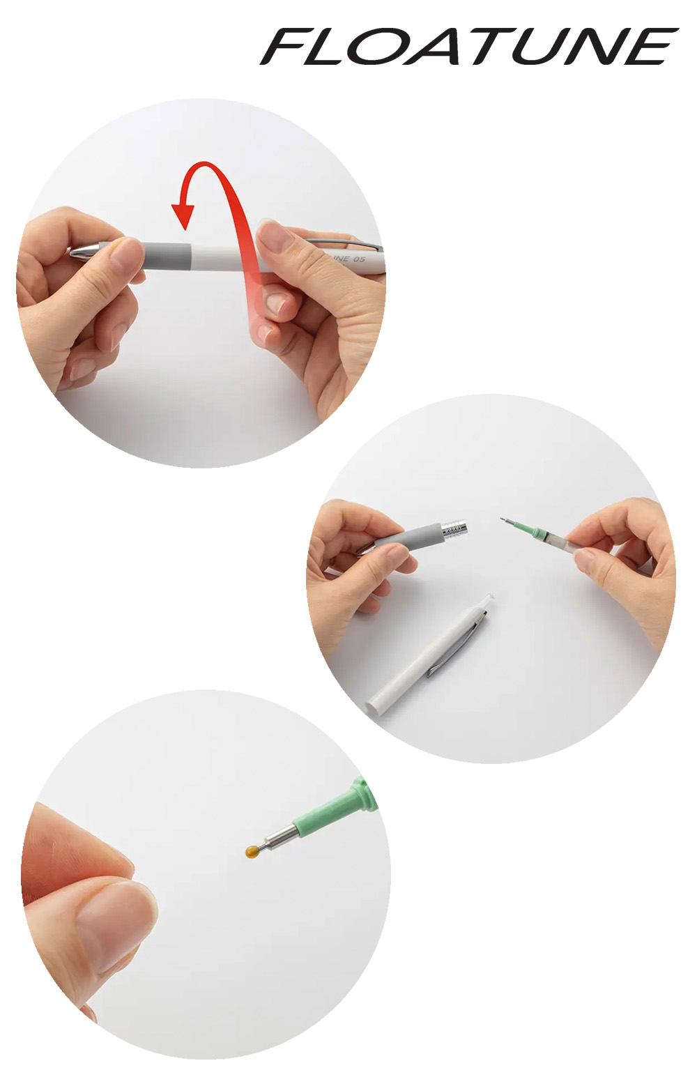 YR8 refill Pentel Floatune refills YR8 YR10