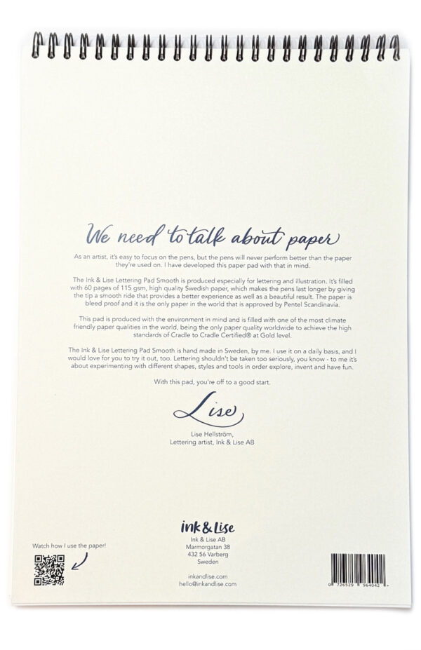 Ink & Lise Lettering Pad