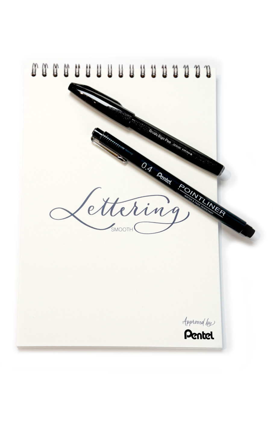 ink-pad A5 pens 01 Ink & Lise Lettering Pad
