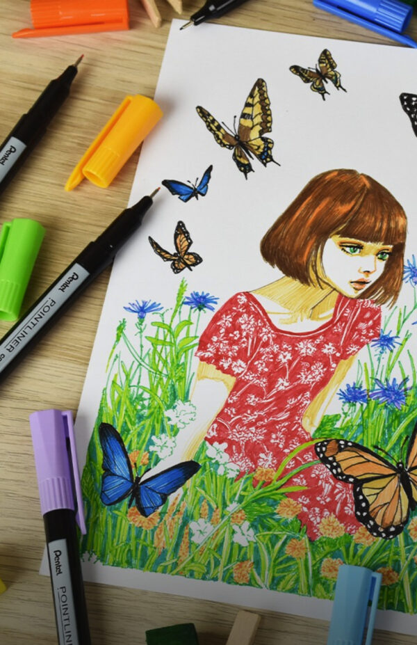 Pentel Pointliner Colour S40