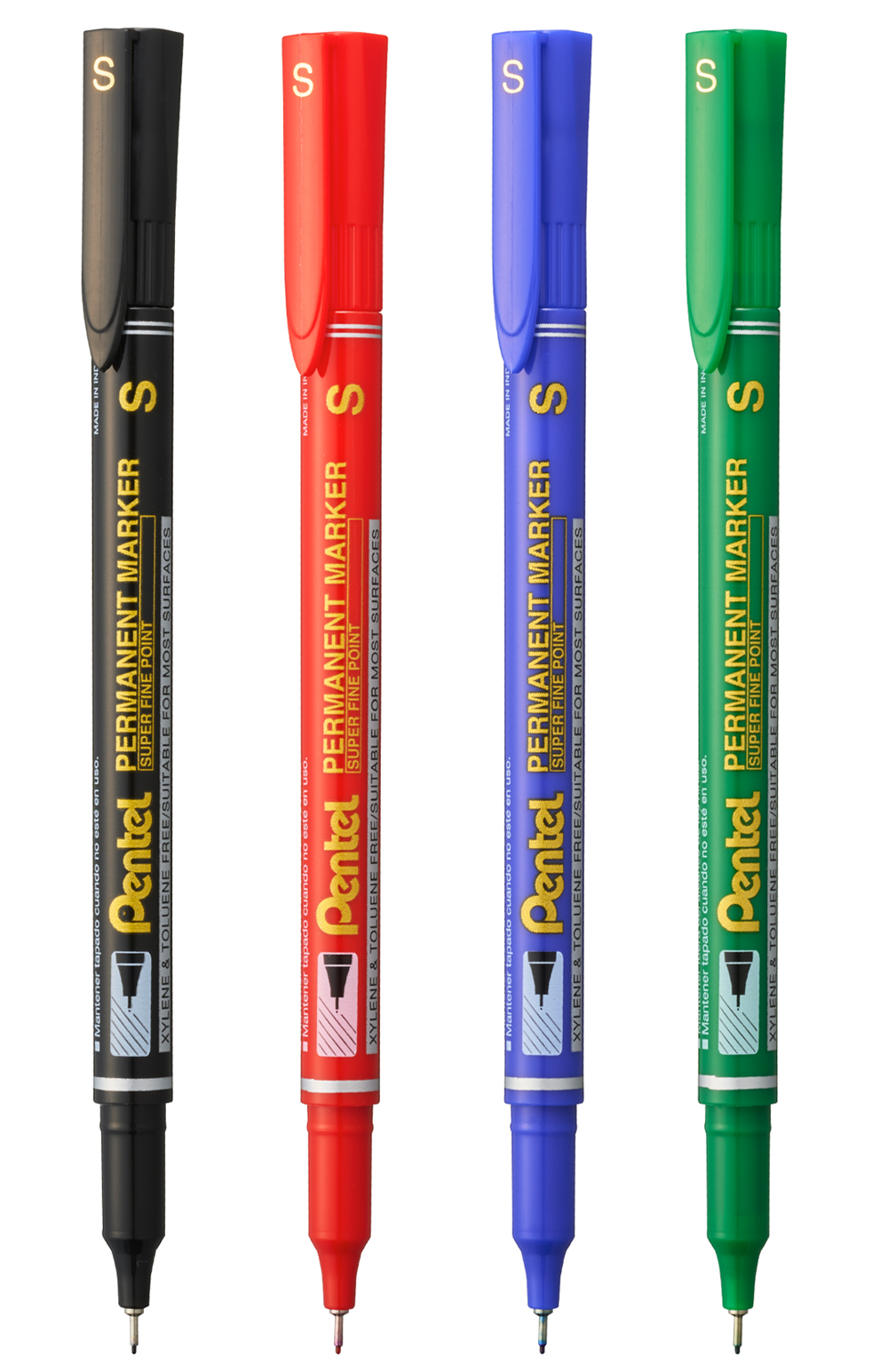 NFS410_mix02 Pentel permanent marker NFS410