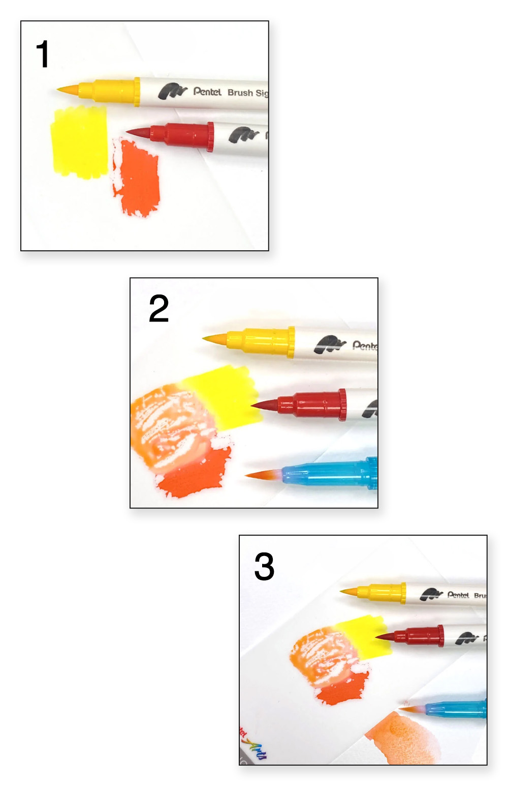 Pentel Brush Sign Pen Twin set Landscape SESW30C-8LS